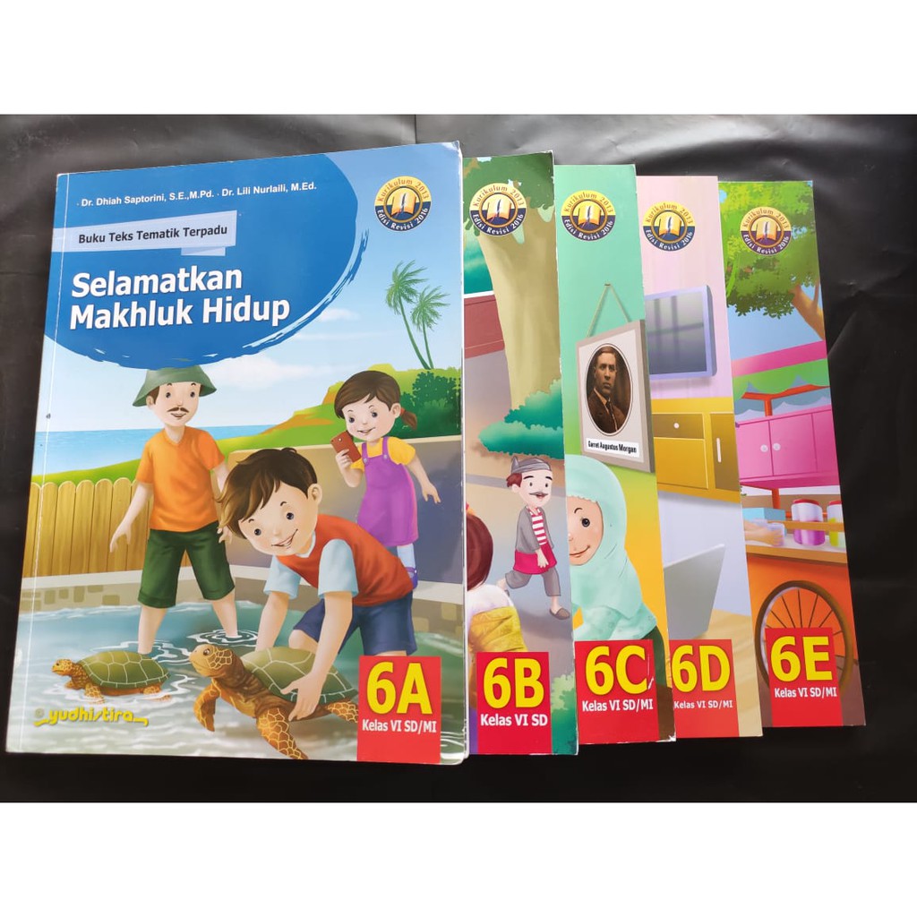Paket Tematik Yudhistira K13 SMT I SD/MI Kelas 6