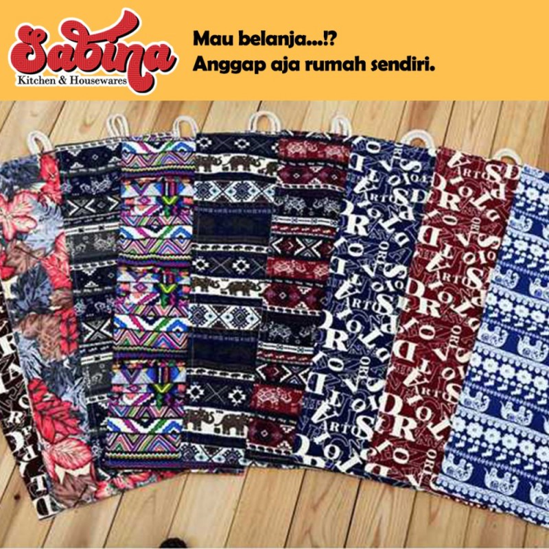 Marco Bohemian Tas Pensil Gulung Canvas 48 Slot 20 x 56CM