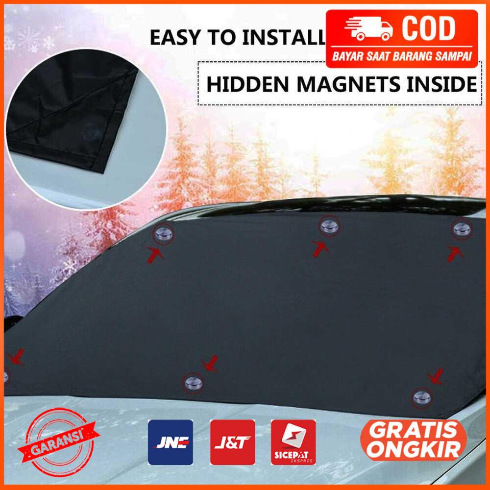 Cover Kaca Depan Mobil Magnetic Sunshade Windscreen GE212