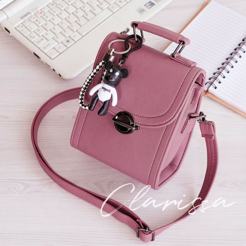 REALPICT Miniso Tas SLempang Tengteng free gantungan boneka