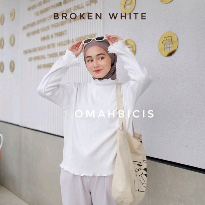 NECI TOP TURTLENECK RIB KNIT UNIQLO / LONGSLEEVE RIB RAJUT / INNER RAJUT RIB TURTLENECK {Wam31au22ᵛ}