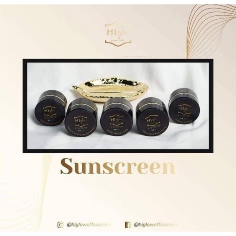 TERLARIS Sunscreen Hi Glow ecer Remove spot