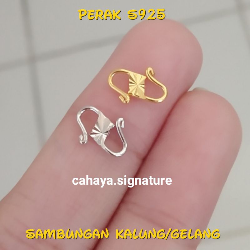 KOKOT S PERAK 925 LAPIS MAS