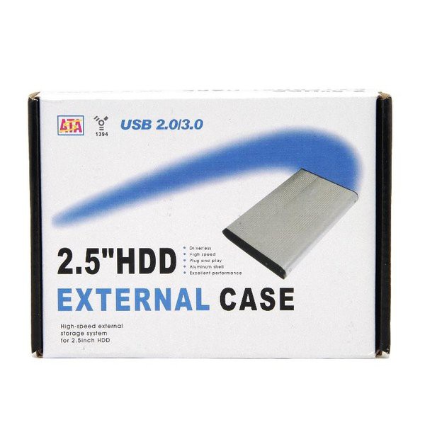 EXTERNAL CASE HDD 2.5&quot; SATA / CASING HARDDISK 2.5 INCH / HDD ENCLOSURE