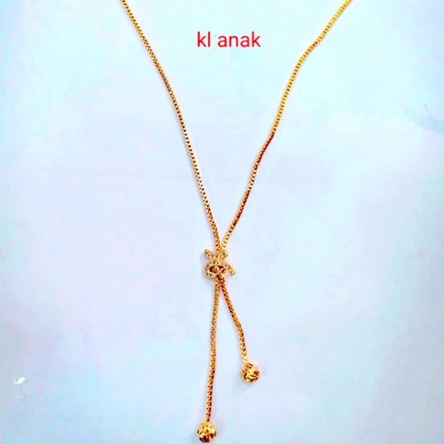 Kalung lapis emas anak