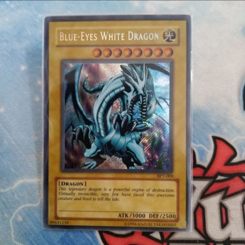 yugioh blue eyes white dragon BPT-009 original