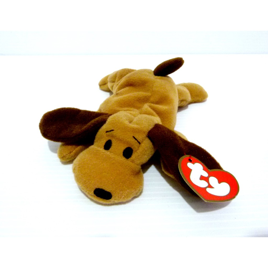 Boneka Anjing Dog Doll Original TY Teenie Beanie Babies Bones