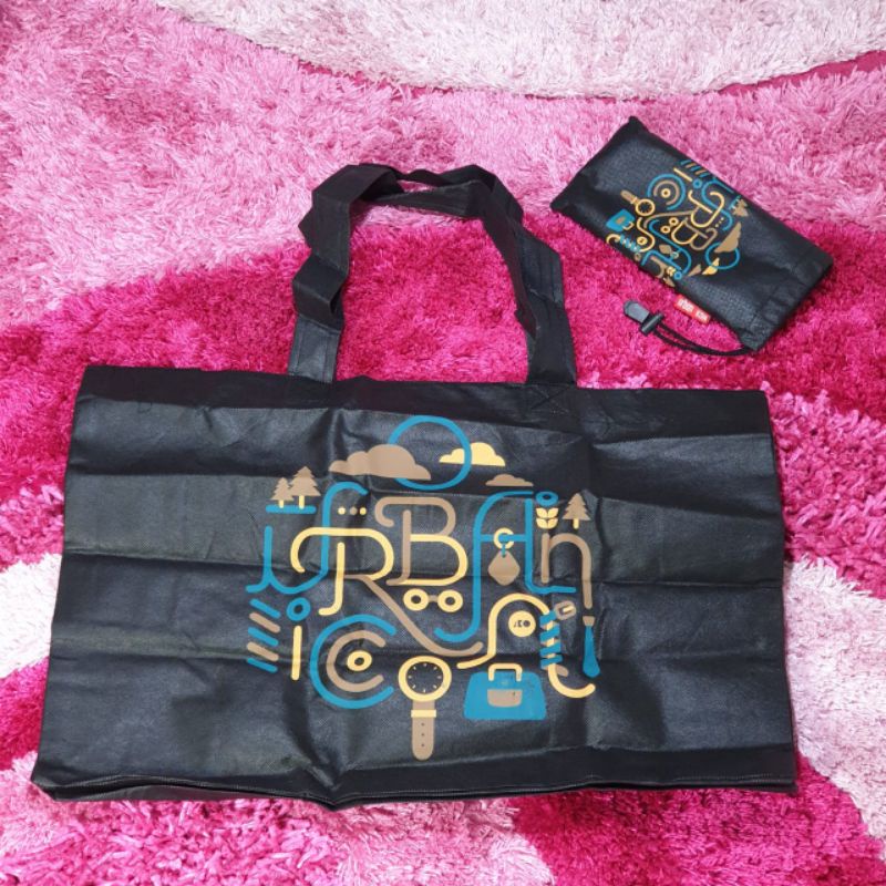 URBAN ICON Eco Bag , Reusable Shoping Bag - Tas Belanja Lipat