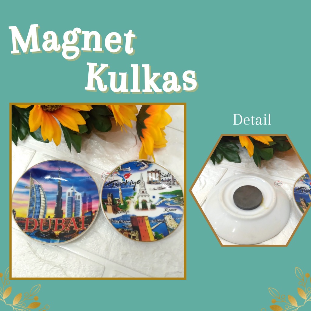 MAGNET KULKAS / MAGNET KULKAS PIRING/ MAGNET GAMBAR NEGARA DUNIA