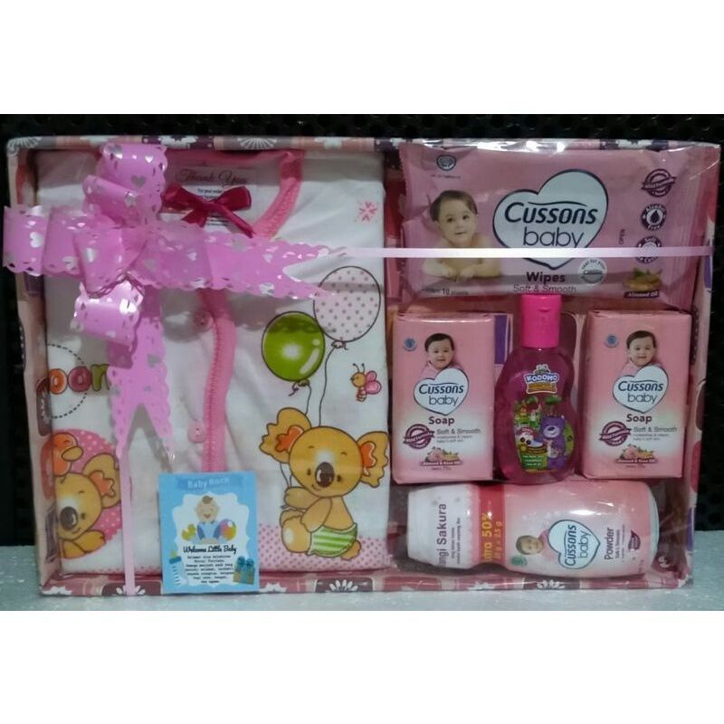 Parsel jenguk bayi baru lahir/ gift baby box