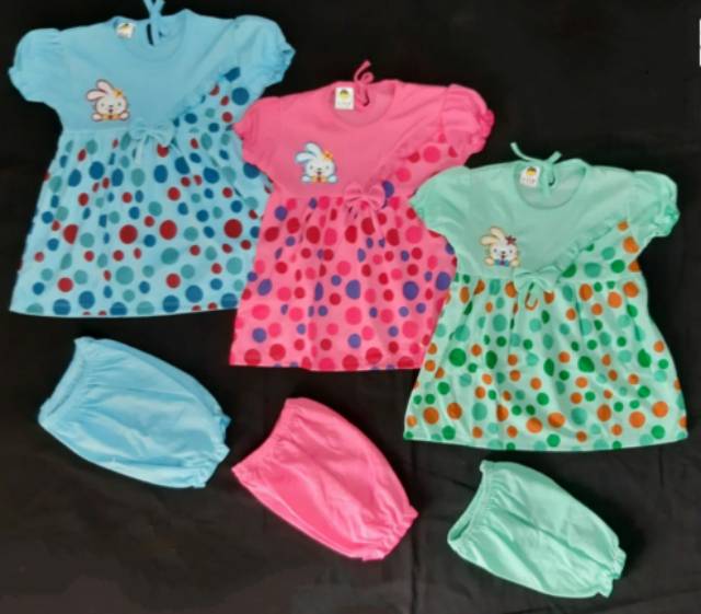 Promo 5 Rok Bayi Katun Termurah Model Campur