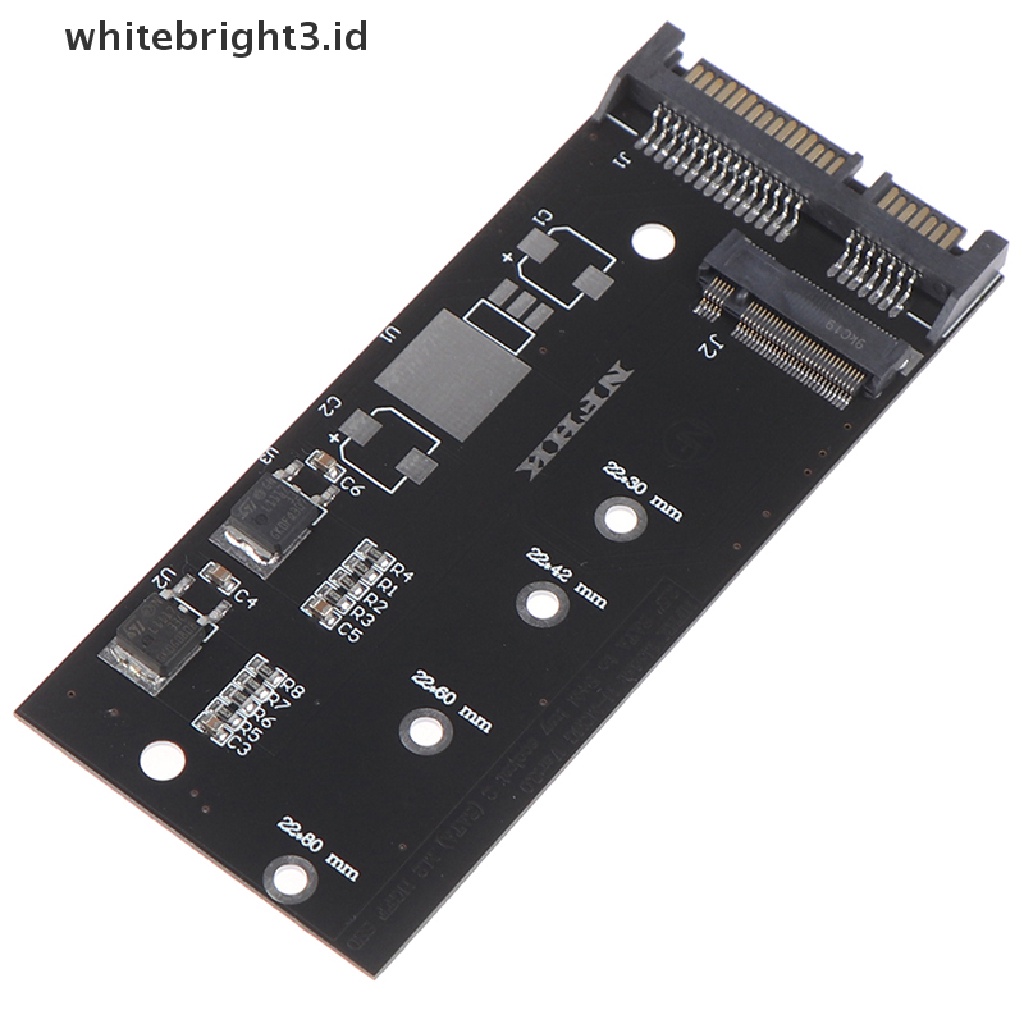 (whitebright3.id) Adapter expansion card B + m.2 ngff ssd Ke m.2 sata 3 raiser m.2 Ke sata