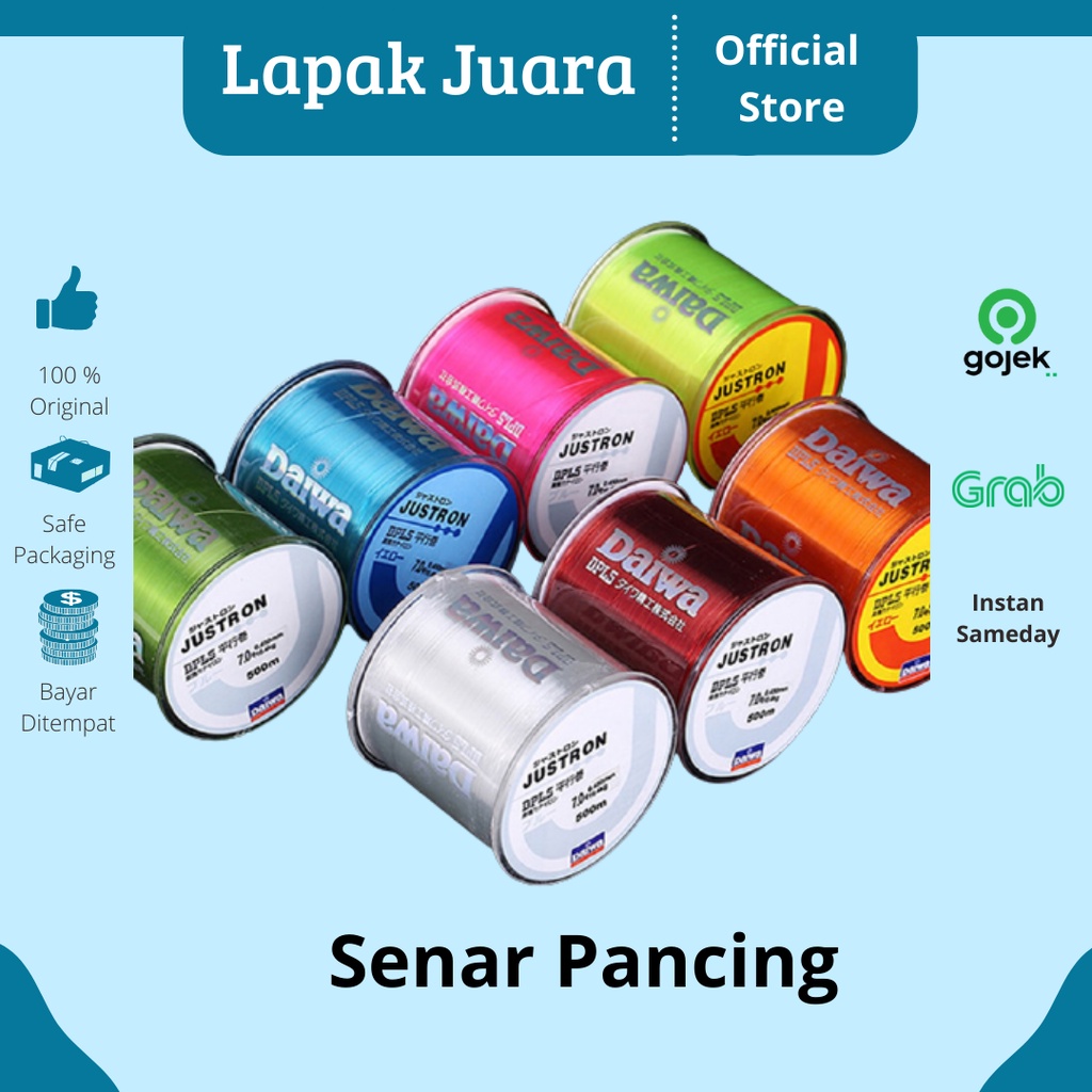 Senar Pancing | Tali Pancing | Benang Pancing | Nangsi Pancing | DAIWA JUSTRON Senar Tali Benang Pan