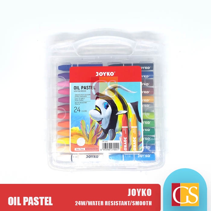 

OIL PASTEL KRAYON TITI JOYKO 24 WARNA