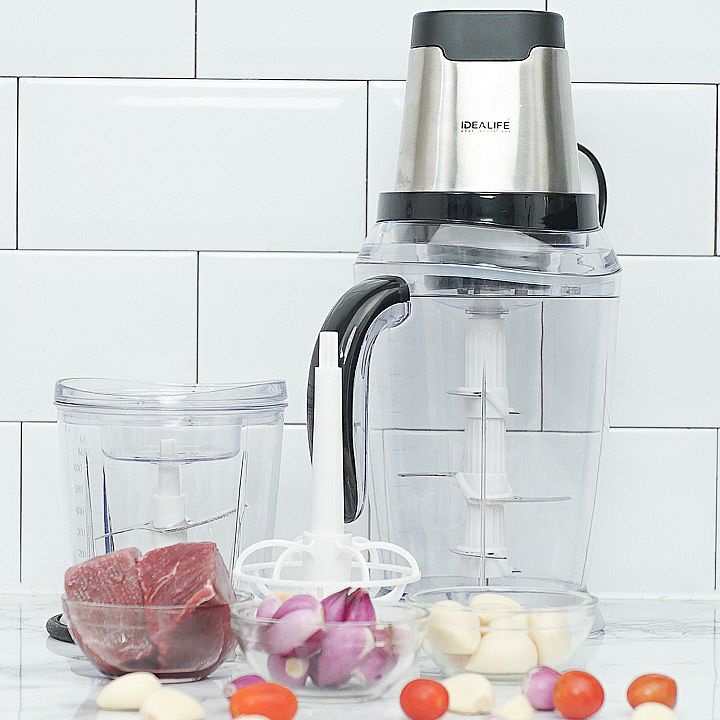 IDEALIFE Chopper Blender IL-219S / Penggiling Penghancur Bahan Makanan Buah Sayur Daging Es Batu