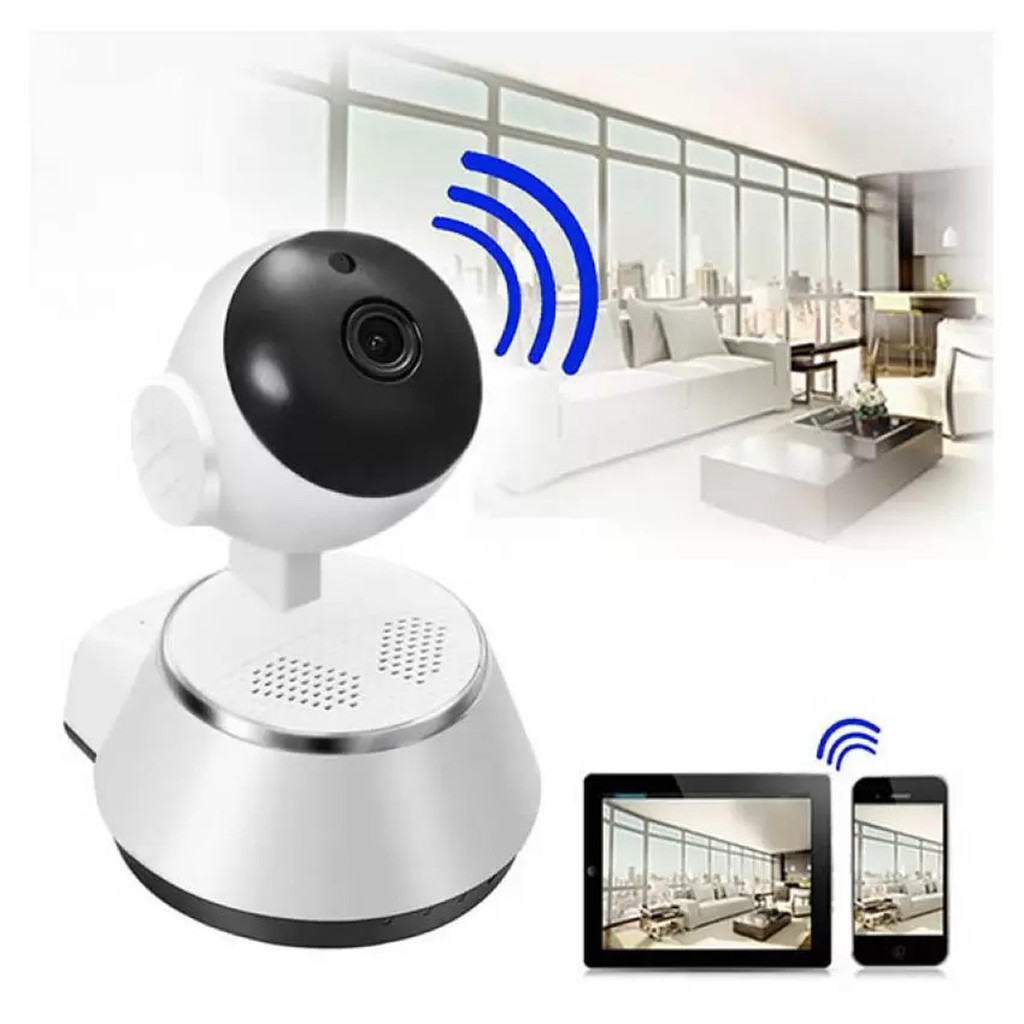 CCTV Q6 IP / QCF FV A1801B 720 P Panoramic Fish Eye 360 Camera Smart Wifi CCTV Camera WIRELESS with 2 Way Audio Motion Sensor Alarm Micro SD IP CAM