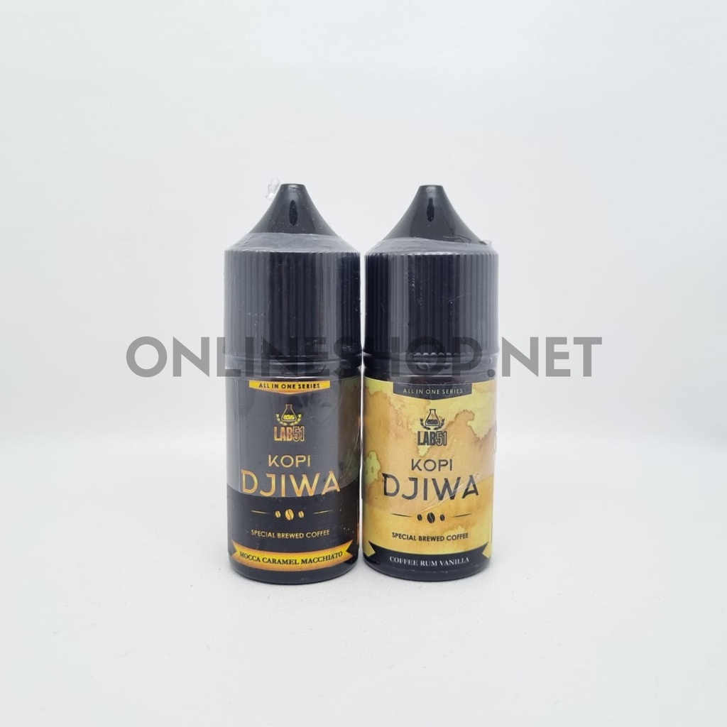 KOPI DJIWA 30ML - RUM VANILLA - MOCA CARAMEL