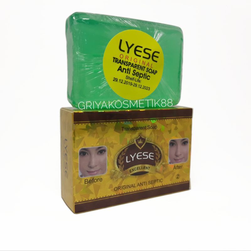 Sabun Lyese hijau anti septic original