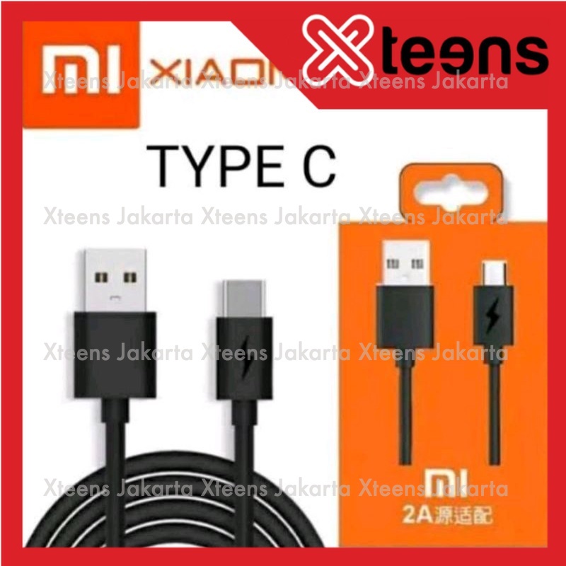 KABEL DATA  XIAOMI FAST CHARGING V8/TIPE C / XIAOMI REDMI 3 /3S/3X/4A/4X/5A/6A/NOTE 3/NOTE 4/ NOTE 4X KABEL ORIGINAL TIPE C-XJ