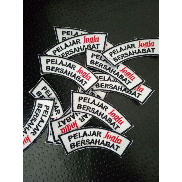 Grosir Patch Emblem Bordir Pelajar Yogyakarta