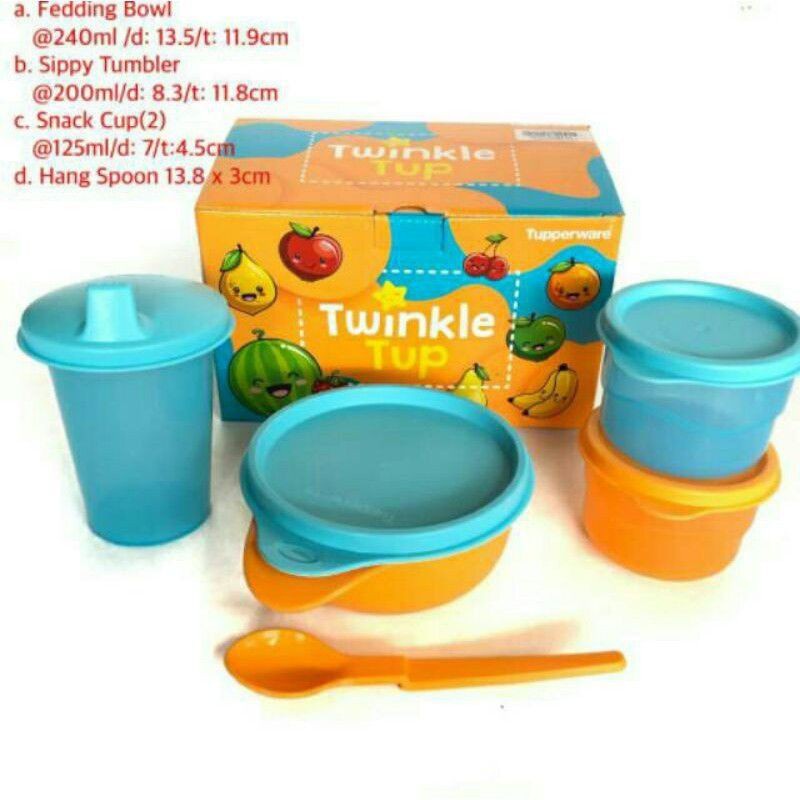Tupperware Twinkle Tup Set