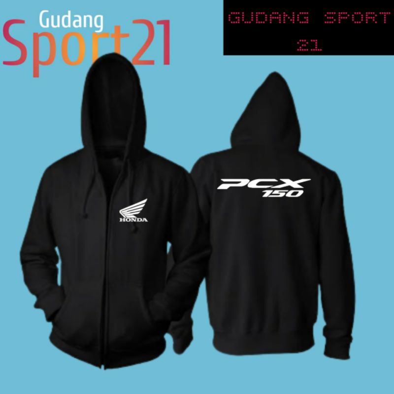jaket ziper honda pcx 150 jaket otomotif