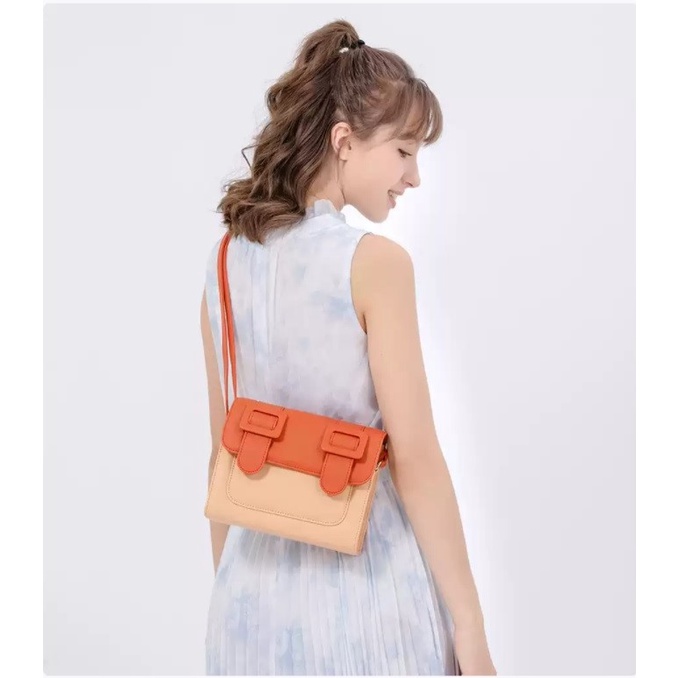 BJ60339 - BLACK/ORANGE/PINK/PURPLE - TAS SLEMPANG JINJING TOTEBAG HANDBAG IMPORT TAS WANITA FASHION IMPORT MODIS ELEGAN TERMURAH TERLARIS TERBARU BAGSTORE JAKARTA TAS BATAM ZCJ0339