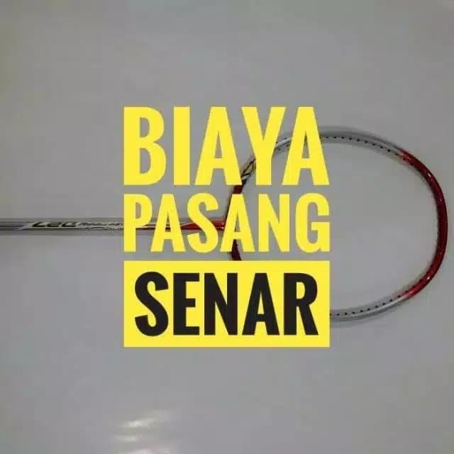 Pasang Senar Raket / Baiya Pasang Senar Raket Badminton