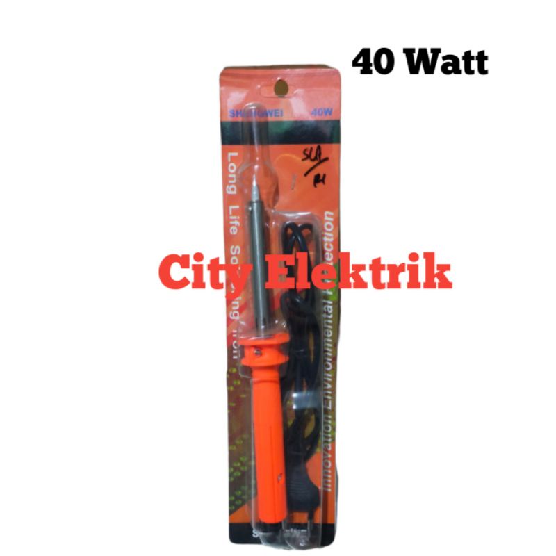 Solder Listrik 40 Watt / 60 Watt Sheng Wei / Solderan Listrik Sheng Wei 40W /60W