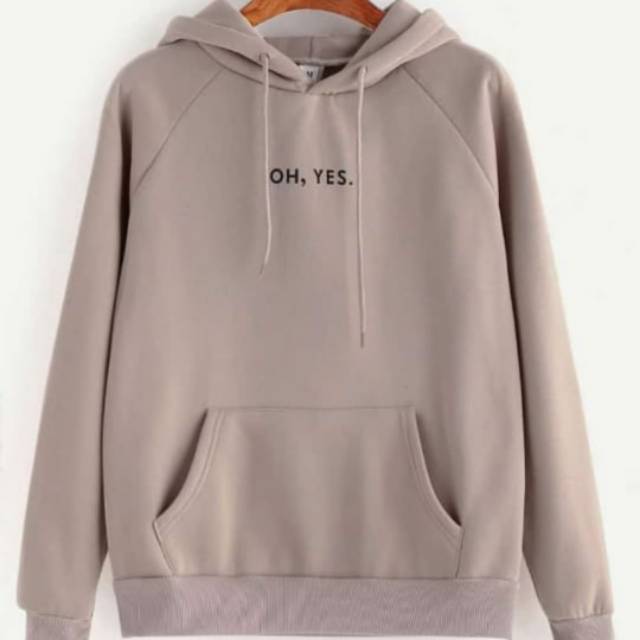 sweater hoodie wanita shopee