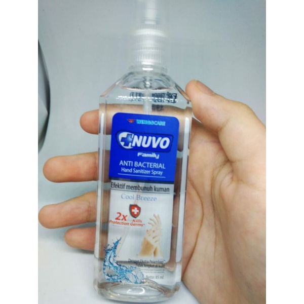 Handsanitizer Nuvo Spray 85 ml Anti Bacterial