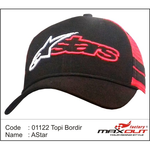 TOPI | TOPI BORDIR | TOPI RACING | A STAR