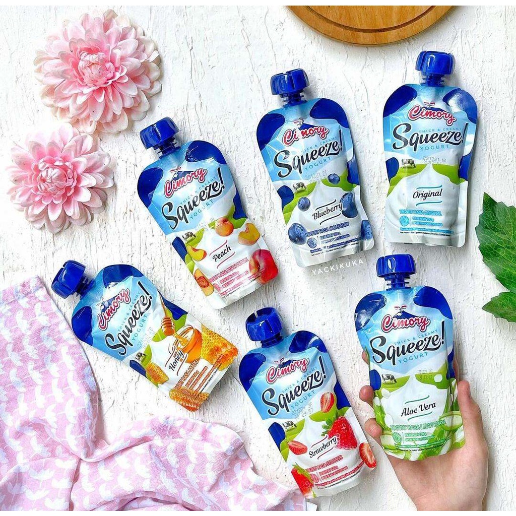 

Squeeze Cimory Aneka Rasa, Susu Yogurt (1Pcs), MURAH DSIKON Produk Terlaris