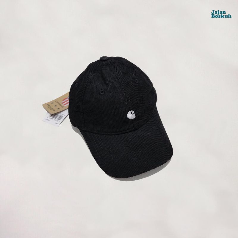 Topi carhartt madison corduroy black