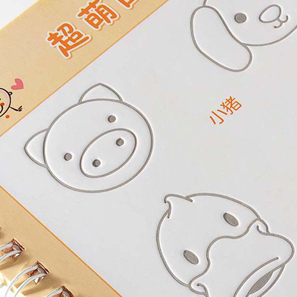 LANFY Kids Chinese Copybook Alphabetic Children Reusable Groove Practice Stiker Tulisan Angka Aritmatika Cina