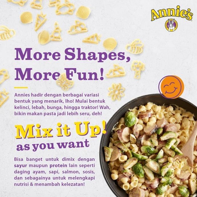 

Annies Bunny Pasta with Yummy Cheese 170gr