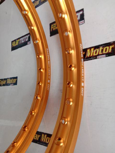 RCB RIM VELG WM SHAPE 120/140 RING 17 Gold