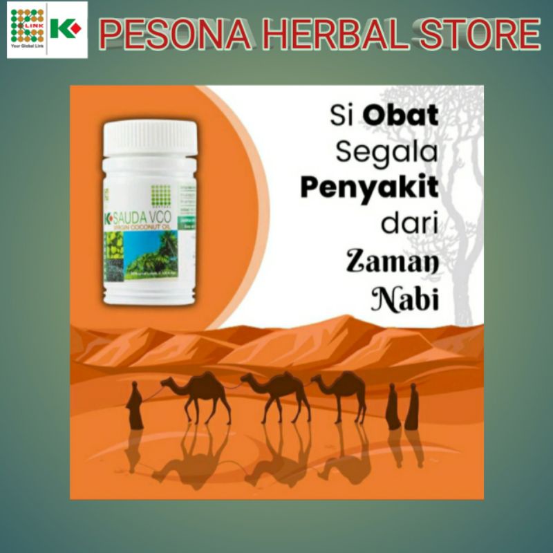 K-SAUDA VCO ORIGINAL K-LINK | SAUDA VCO HABBATUS SAUDA VIRGIN COCONUT OIL
