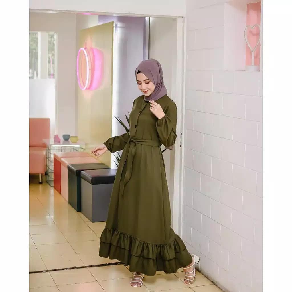 C.P - Dress polos candy dress Baju Muslim Busui Friendly