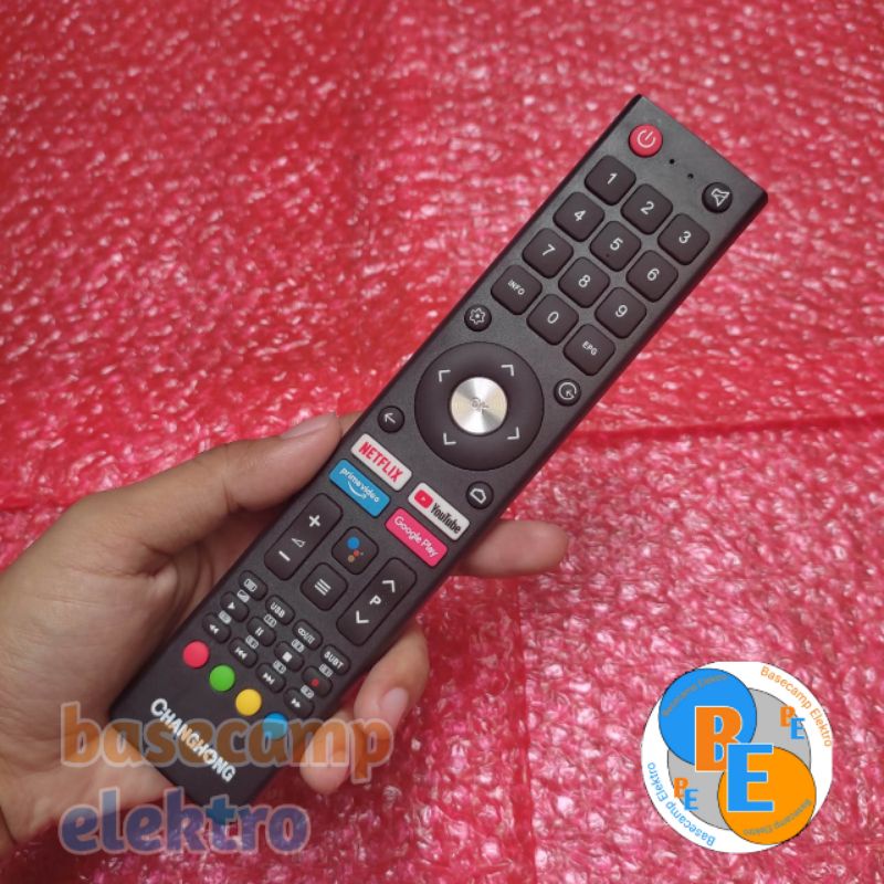 Remote TV CHANGHONG Android TV 100% Original Support Bluetooth Google Voice Assistant Remot TV CHANG
