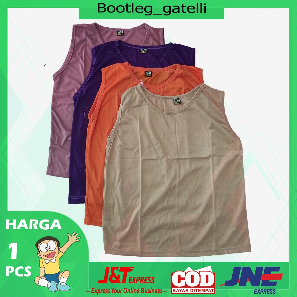 MANSET WANITA TANPA LENGAN MANSET BUNTUNG TANPA LENGAN MURAH MANSET TANPA KERAH UKURAN XL 3L