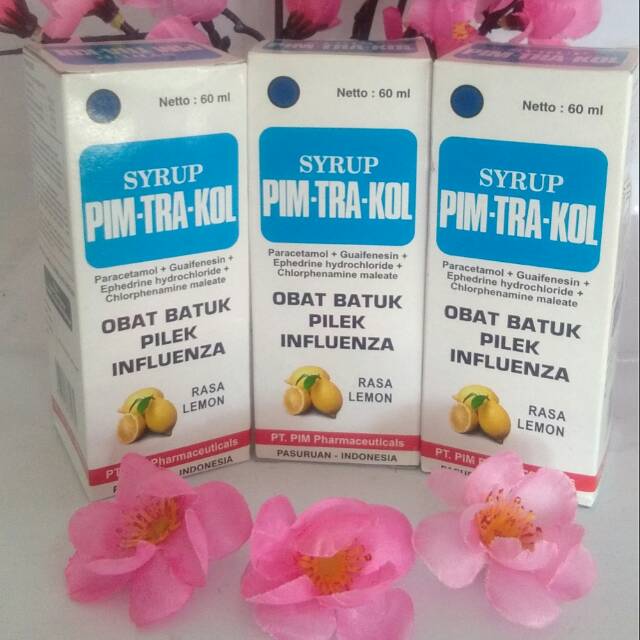 

PIMTRAKOL SIRUP RASA LEMON ISI 60 ML