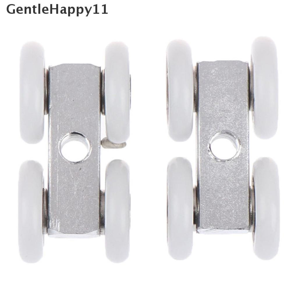 Gentlehappy Roda Pintu Geser 21MM Untuk Kamar Mandi / Lemari Pakaian