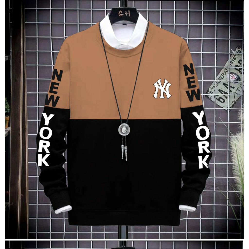 COD/ARPIOSSHOP - BAJU JUMPER NY - SWEATER / SWEATSHIRT PRIA MODEL KEKINIAN