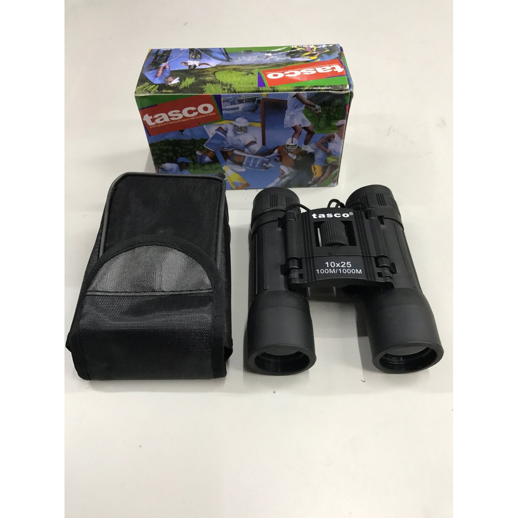 Teropong Tasco Binoculars Tasco 10x25 Blue Lens Shopee Indonesia