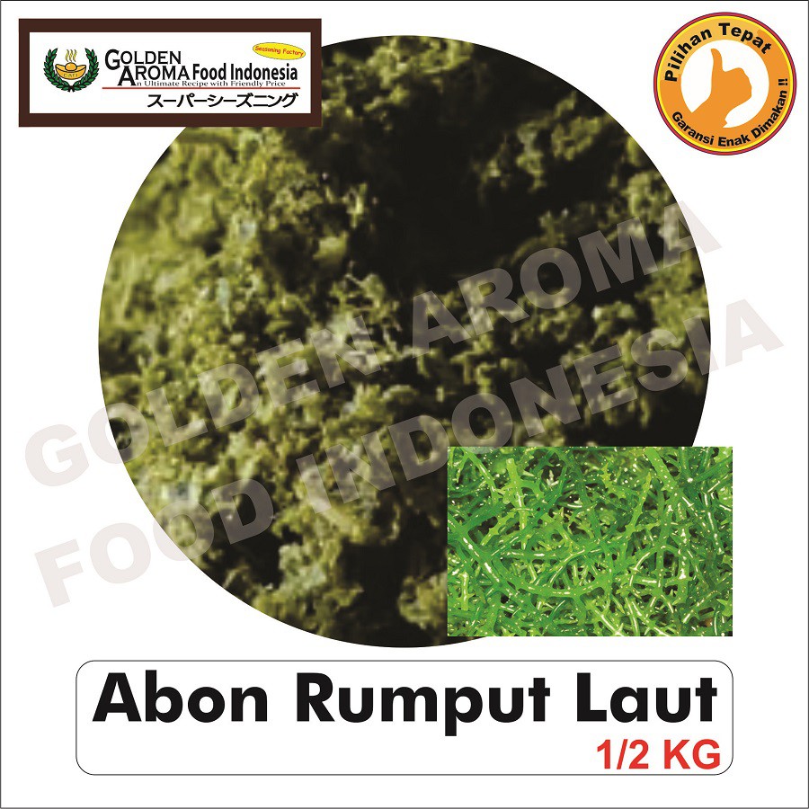 

Bubuk Tabur abon rumput laut 500gr Bumbu Masak Serbaguna Enak Murah Halal 1/2Kg Seasoning Powder