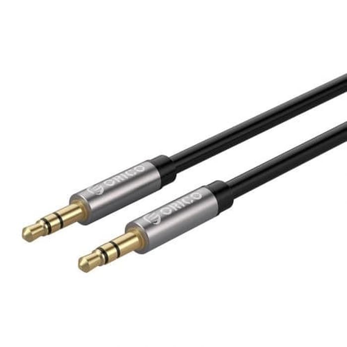 Orico AUX 3.5mm Male To Male Audio Cable - AM-M1 Aluminium Gold Plate