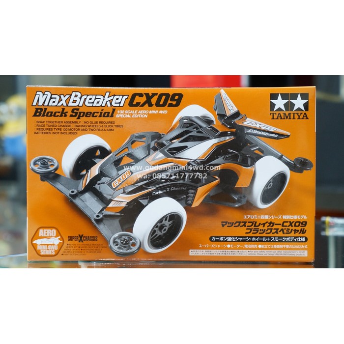 Tamiya Max Breaker Cx09 Black Special (Super X Chassis) Item 95294 - 6Bcdc7 - Original Asli