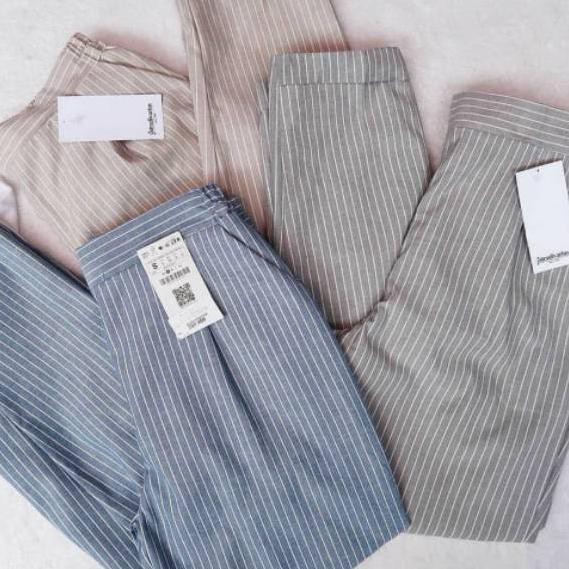 Bagus Banget.. BAGGY STRIPE STRADIVARIUS (REPLIKA) / GEYSA PANTS