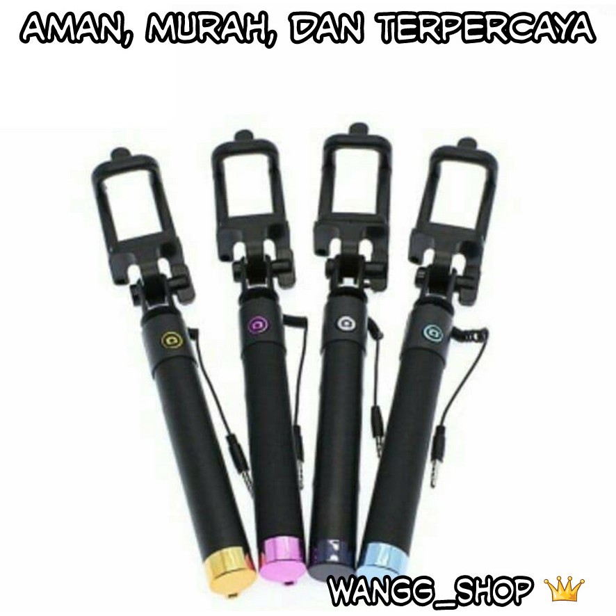 TONGSIS LIPAT KABEL BLACK RUBBER  EDITION / MONOPOD TONGKAT NARSIS